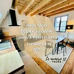 Apartment Centre-ville, Cathedrale, Cosy, Duplex, Le Numero 12 Tours